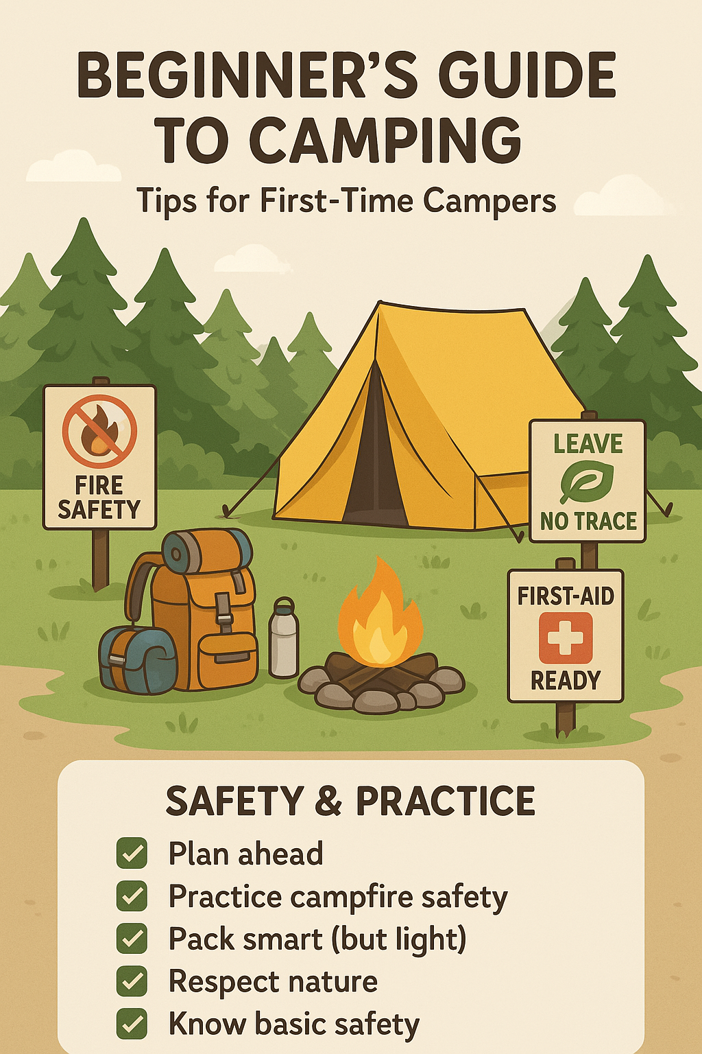 Beginner’s Guide to Safe and Fun Camping