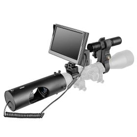 Night Vision Scope Digital Camera Infrared System 5in Monitor