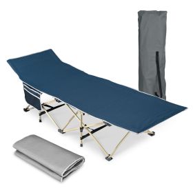 Portable Camping Cot – Blue