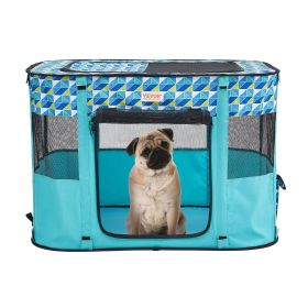 VEVOR Foldable Pet Playpen – 32" x 24" x 22"