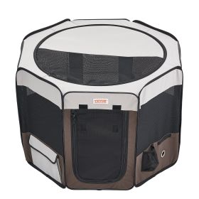 VEVOR Foldable Pet Playpen – 36" Kennel