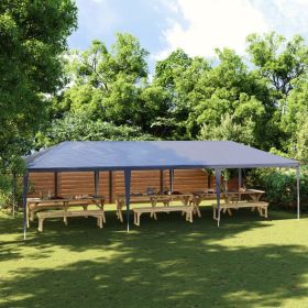 Party Tent – 13.1ft x 29.5ft Outdoor Canopy in Blue