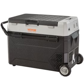 VEVOR 12V Car Refrigerator – 56QT / 53L Dual-Zone