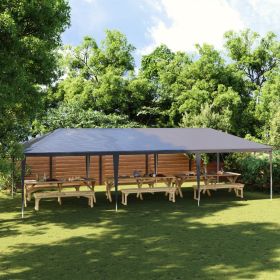 Professional Outdoor Party Tent 13.1' x 29.5' Anthracite Canopy