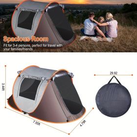 Outdoor multi person tent, sunshade, rain shelter, camping and hiking