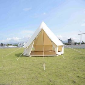 Canvas Bell Tent 4 Seasons Yurt Style Tent for Camping