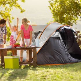 5–8 Person Pop-Up Camping Tent – Waterproof Instant Setup