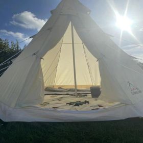 Canvas Bell Tent 4 Season 9.85ft yert style Tent,  Hot Tent,