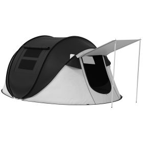 Outsunny Pop-Up Tent with Porch – Instant Set-Up