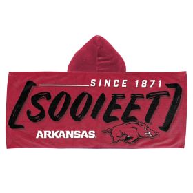 ARKANSAS SOOIEET Hooded Towel