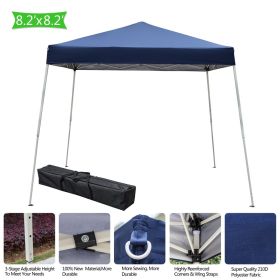 2.4m x 2.4m Portable Outdoor Waterproof  Pop-Up Canopy Tent
