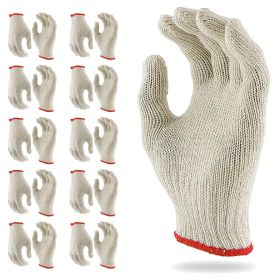 String Knit Work Gloves Pack of 12