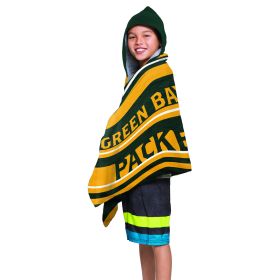 NFL Green Bay Packers - Youth Hooded Towel