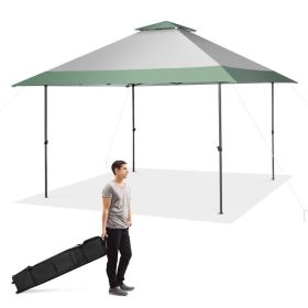 13 x 13 Feet Pop-Up Patio Canopy Tent and Wheeled Bag