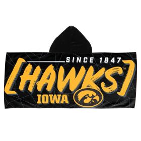 IOWA Hawkeyes Hooded Towel