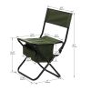 4-piece Folding Outdoor Chair with Storage Bag,Green