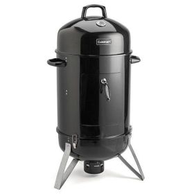 Vertical 18" Charcoal Smoker For Camping and Outdoor Cooking
