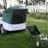 SUV Rear Tent Camping Tent Military Green, White Gray