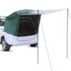 SUV Rear Tent Camping Tent Military Green, White Gray
