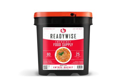 ReadyWise 60-Serving Entrée-Only Emergency Food Kit