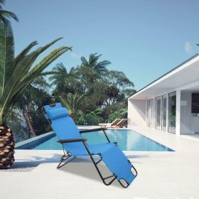Portable Folding Reclining Zero Gravity Camping Lounge Chair