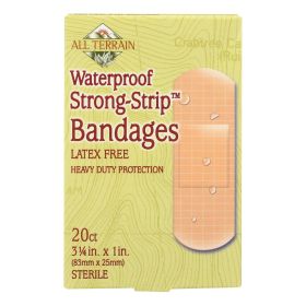 All Terrain Bandages, Waterproof Strong Strip 1 Inch - 20 Count