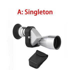 HD Night Vision Mini Zoom Monocular 8x20, Phone Holder (Color: A)