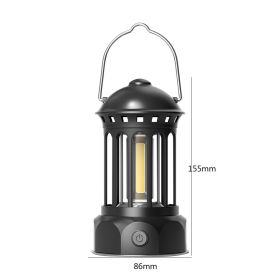 Portable Camping Lantern Hanging Rack & Table Stand (Color: Lamp A1, Ships From: China)