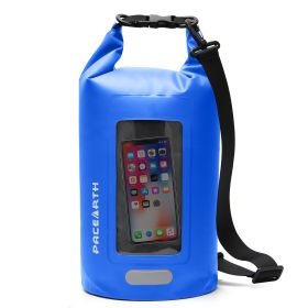 Waterproof Dry Bag – Lightweight, Roll-Top & Adventure-Ready (Color: Blue)