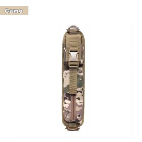 Tactical MOLLE Accessory Bag with Adjustable Strap (Color: Camo)