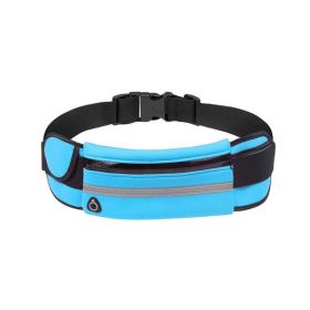 Running Accessories Set – Sports  Waist & Hydration Backpack (Color: Blue)