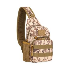 Tactical Shoulder Sling Bag – Military-Style Nylon Chest Pack (material: Nylon, Color: Desert Digital)