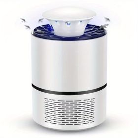 Bug Zapper & Fruit Fly Trap – Electric Mosquito and Fly Killer (Color: White)