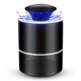 Bug Zapper & Fruit Fly Trap – Electric Mosquito and Fly Killer (Color: black)
