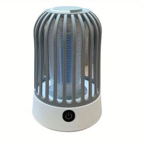 USB Electric Shock Mosquito Lamp (Items: White (rechargeable))