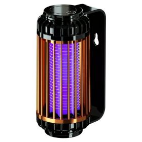 Electric Rechargeable Mosquito Killer Lamp – UV Photocatalytic (Items: Direct Plug, Color: Golden)