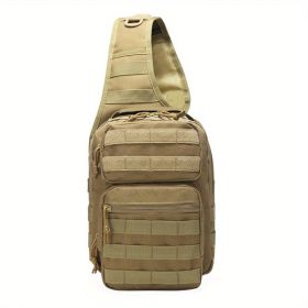 7L Large Capacity Tactical Chest Bag (Color: Khaki)