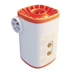 High-Power Electric Portable Mini Inflatable Pump (select: Inflatable Pumps-orange)