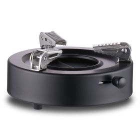 Adjustable Firepower Outdoor Mini Alcohol Stove for Camping (Type: Stoves, Color: black)