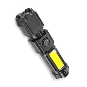 Mini Handheld LED Camping Flashlight for Emergency (Type: Flashlights, Color: Black 2)