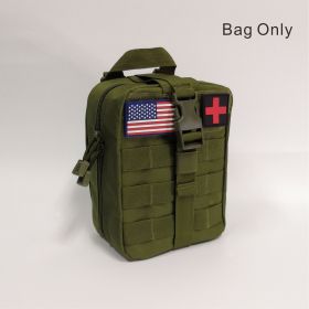 MOLLE Tactical Detachable First Aid Bag (Color: Army Green)