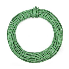 50ft ReflectiveTent Guyline Paracord Rope For Outdoor Camping (Color: Green)
