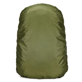 Waterproof Backpack Rain Cover With Adjustable Anti Slip Strap (Color: Green, size: M)