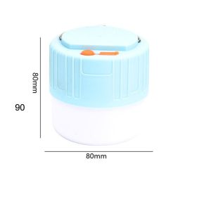 LED Solar Camping Light – USB Rechargeable Lantern w/ Hook (Wattage: Basic, Ships From: China)