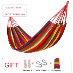 Outdoor Parachute Camping Hammock with Mosquito Net (Color: Basic colorful, Ships From: China)