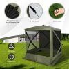 Pop Up Gazebo 6.7' x 6.7' with Netting and Carry Bag