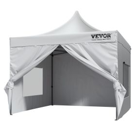 VEVOR 10x10 FT Pop up Canopy with Removable Sidewalls (Default: Default)