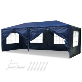 3m x 6m Gazebo/Wedding Tent w/6 Side Wall (Warehouse: US)
