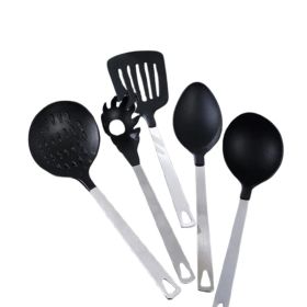 Kitchen Supplies Tableware Cooking Utensil Set for camping (Type: Kitchen Tools, Color: black)