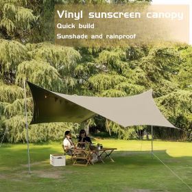 Waterproof and Ultralight Hammock Rain Fly (size: BY-001-3*3)
